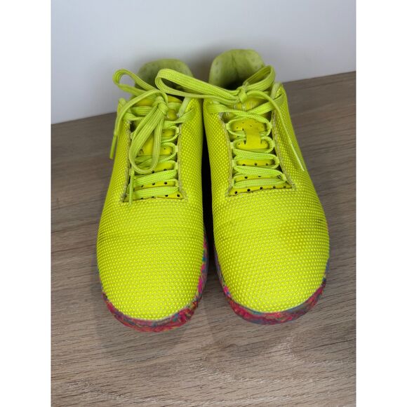 NoBull Project IMPACT Trainer Plus Neon Lime Swirl Confetti Women's Size 8 Shoes - Picture 9 of 10
